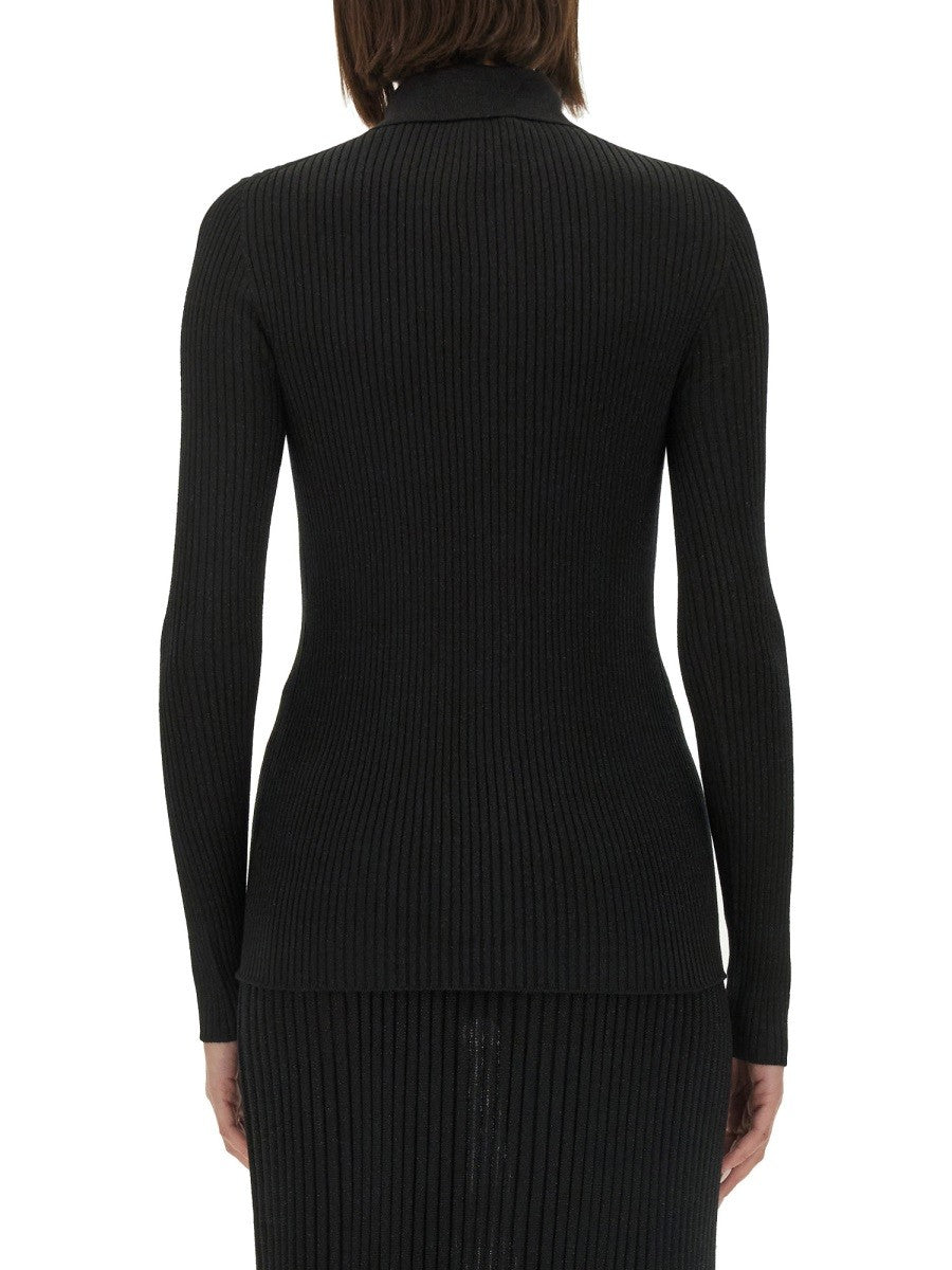 KITON RIBBED SWEATER.