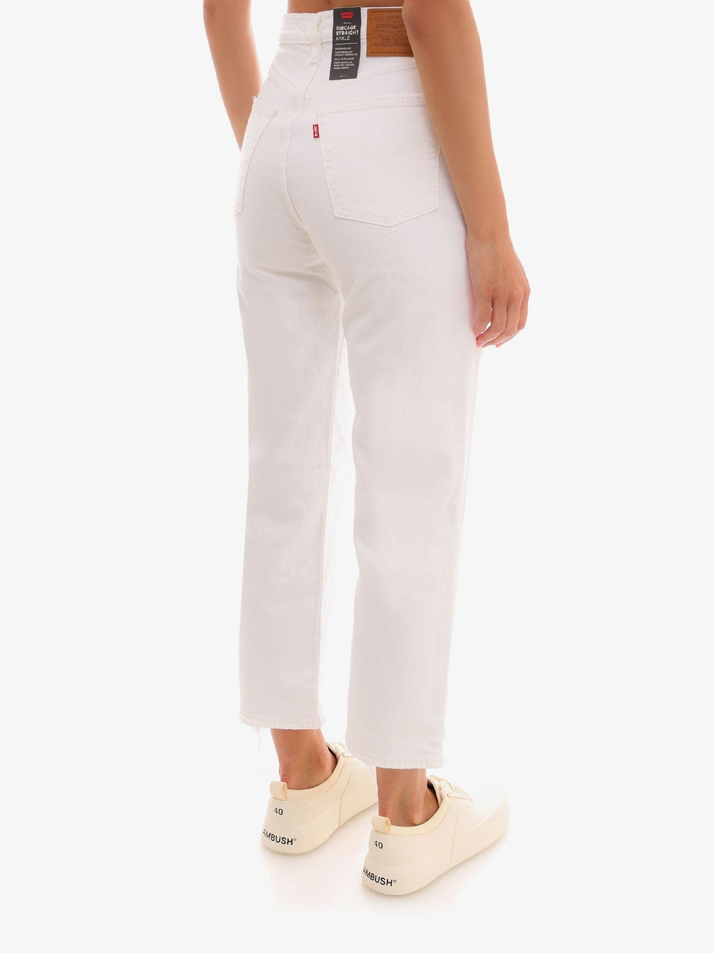 Levi's Ribcage straight ankle jeans