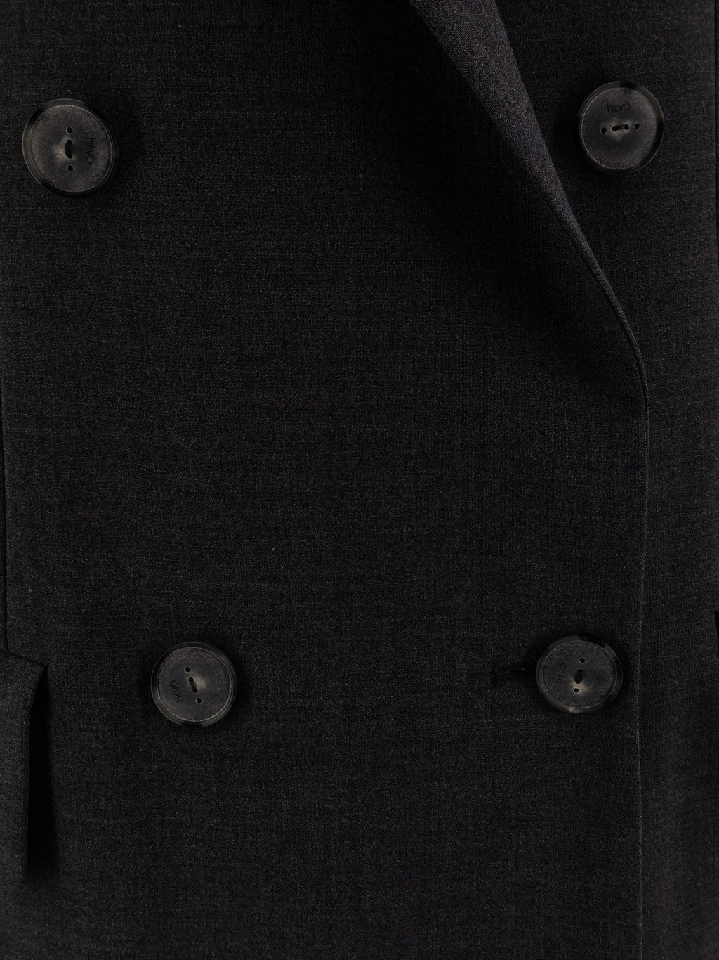 Hevo Rocchetta wool blend double-breasted suit
