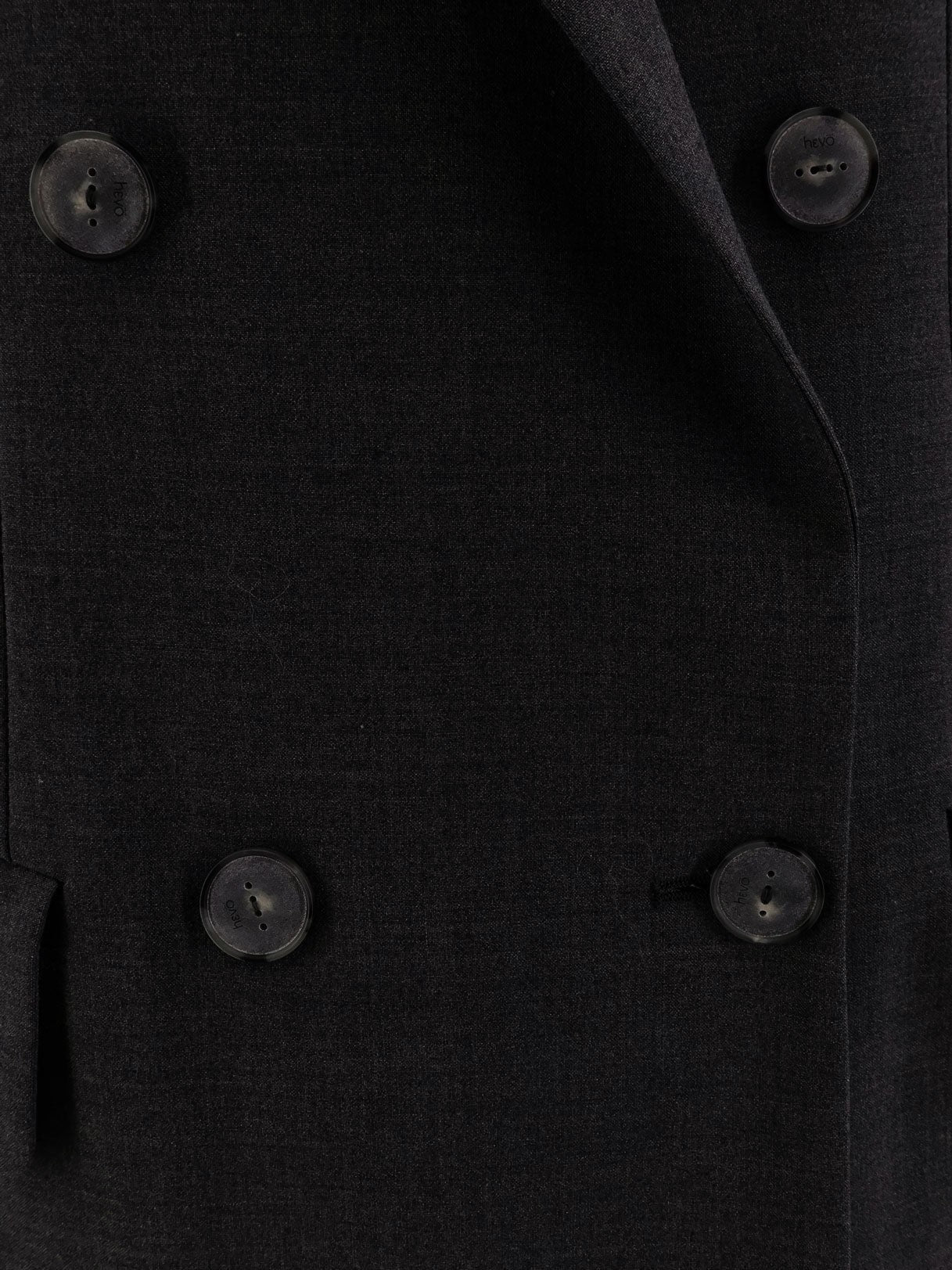 Hevo Rocchetta wool blend double-breasted suit