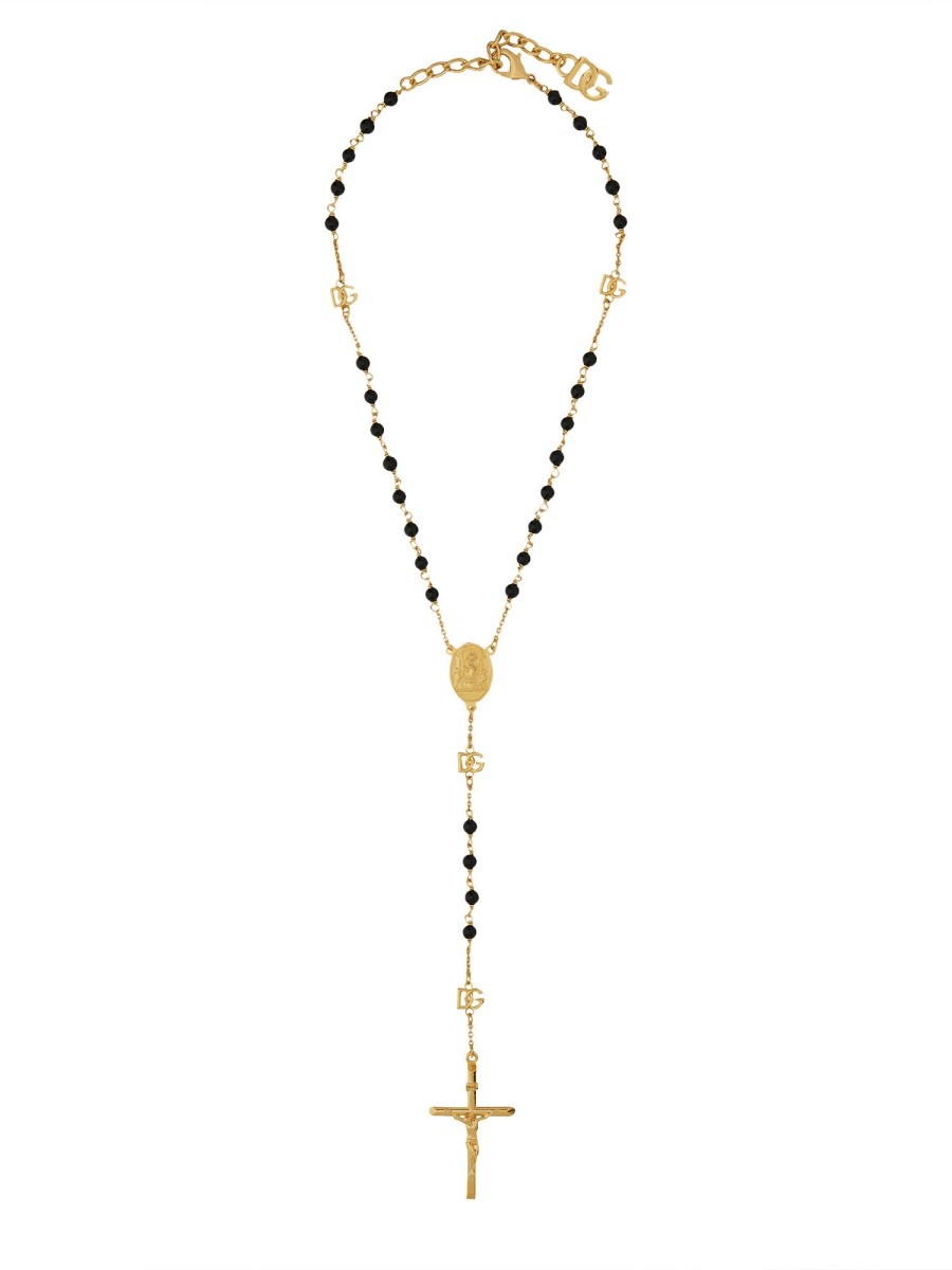 Dolce & Gabbana ROSARY STYLE NECKLACE