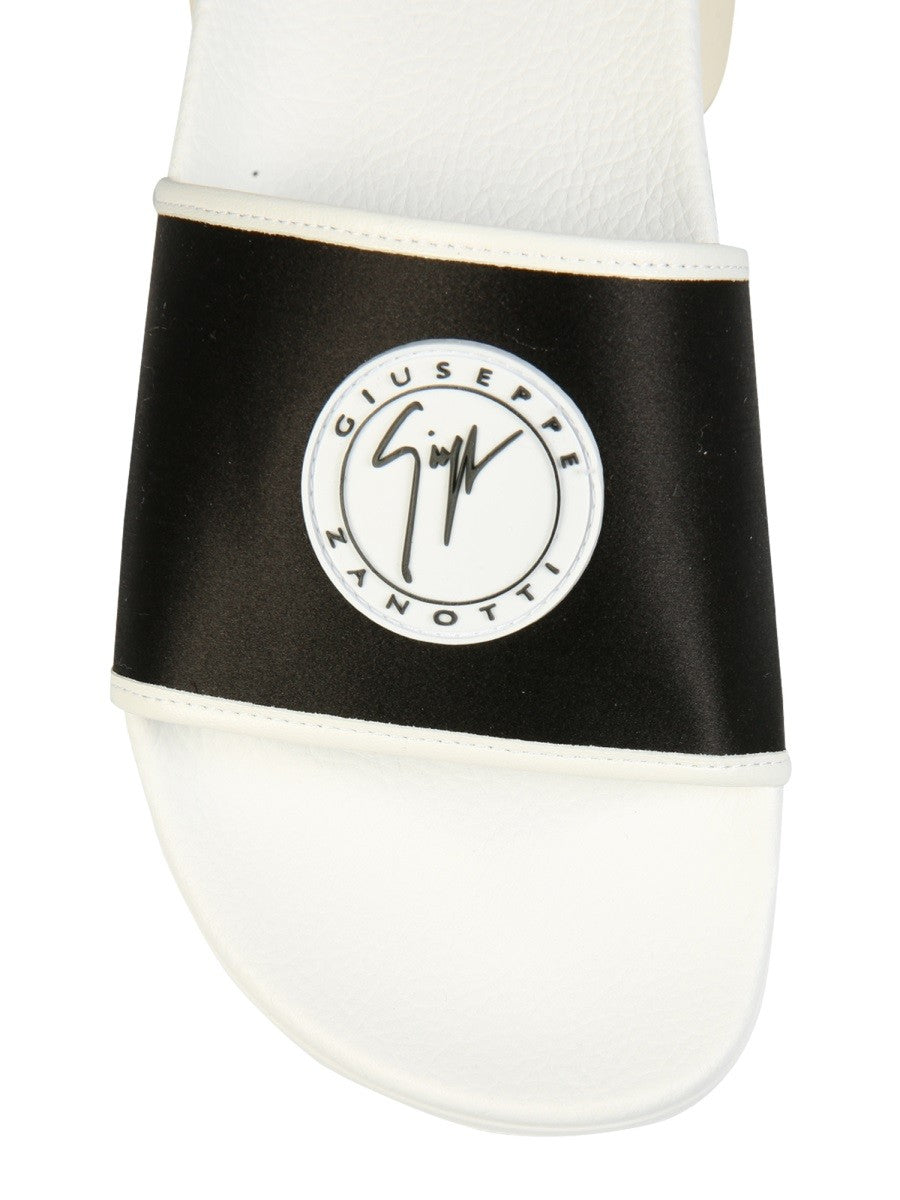 Giuseppe Zanotti RUBBER SLIDE SANDALS