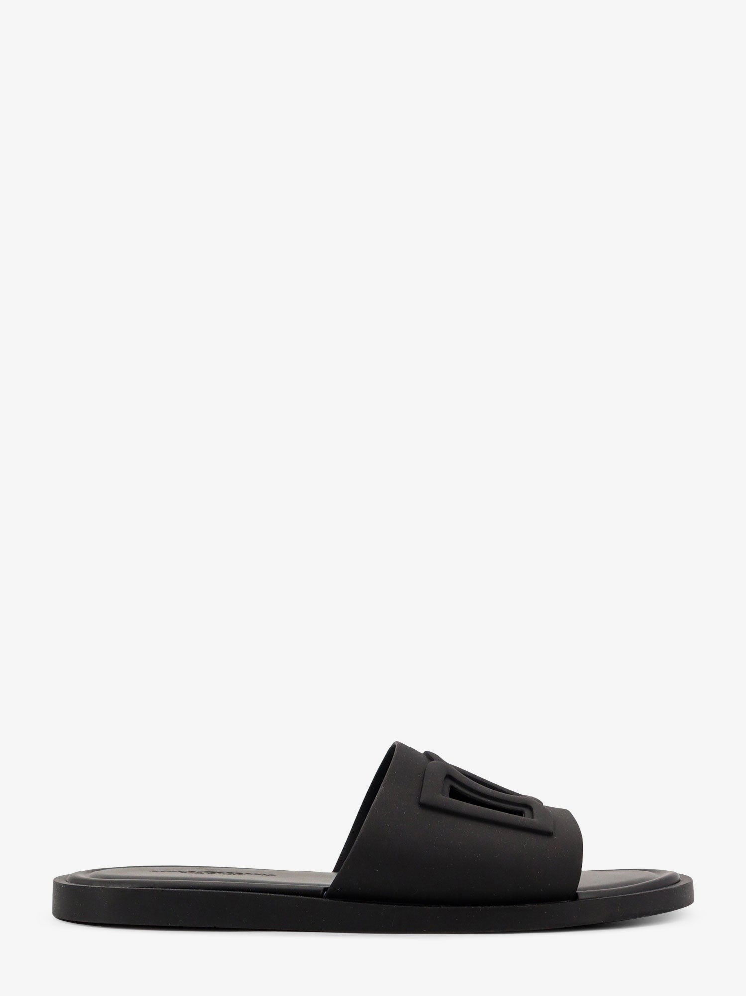 Dolce & Gabbana Rubber Slide Sandals