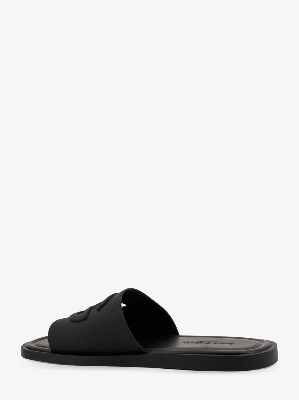 Dolce & Gabbana Rubber Slide Sandals