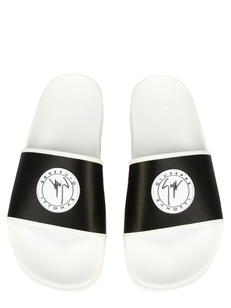 Giuseppe Zanotti RUBBER SLIDE SANDALS