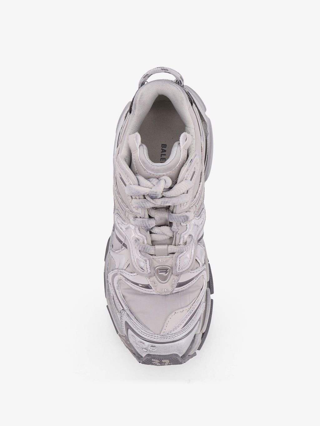 Balenciaga Runner 2 nylon low-top sneakers with leather inserts