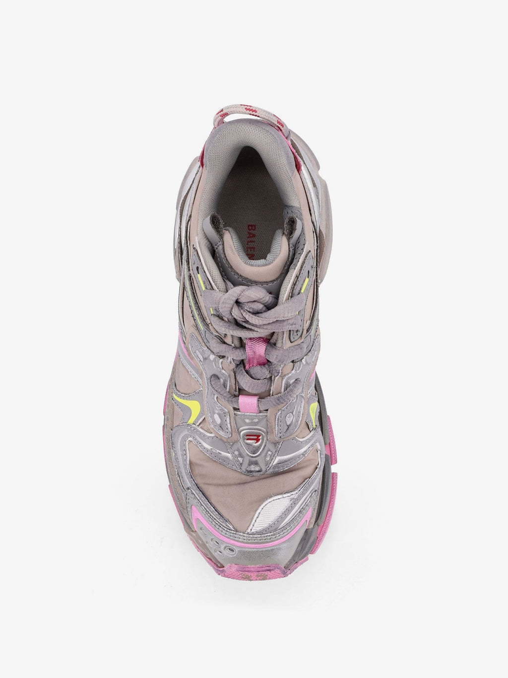 Balenciaga Runner 2 nylon low-top sneakers with leather inserts