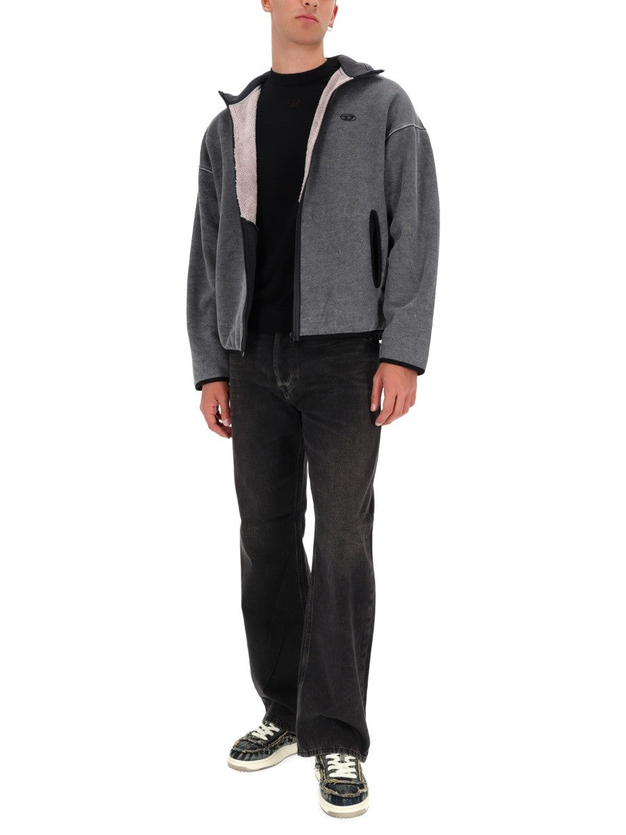 Diesel "S-BATY-NEW" SWEATSHIRT WITH LOGO