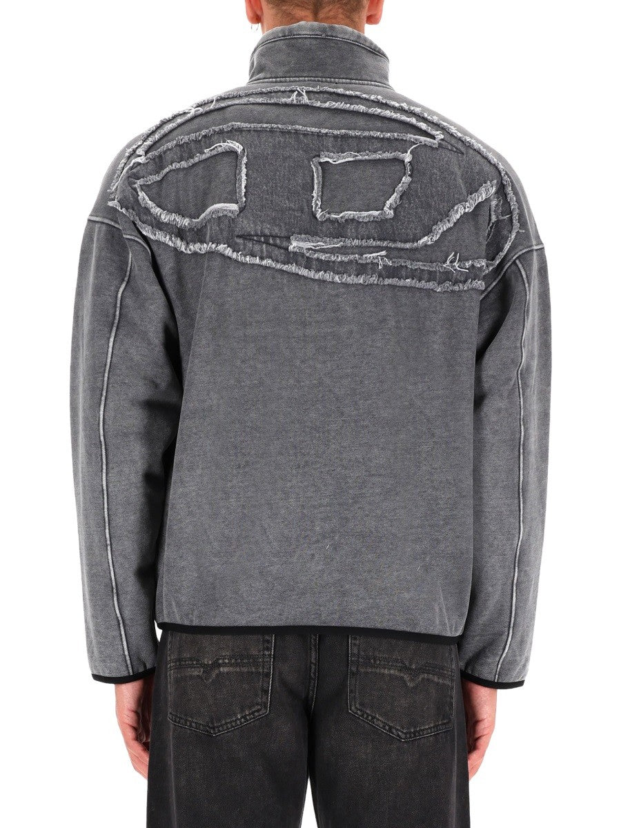 Diesel "S-BATY-NEW" SWEATSHIRT WITH LOGO