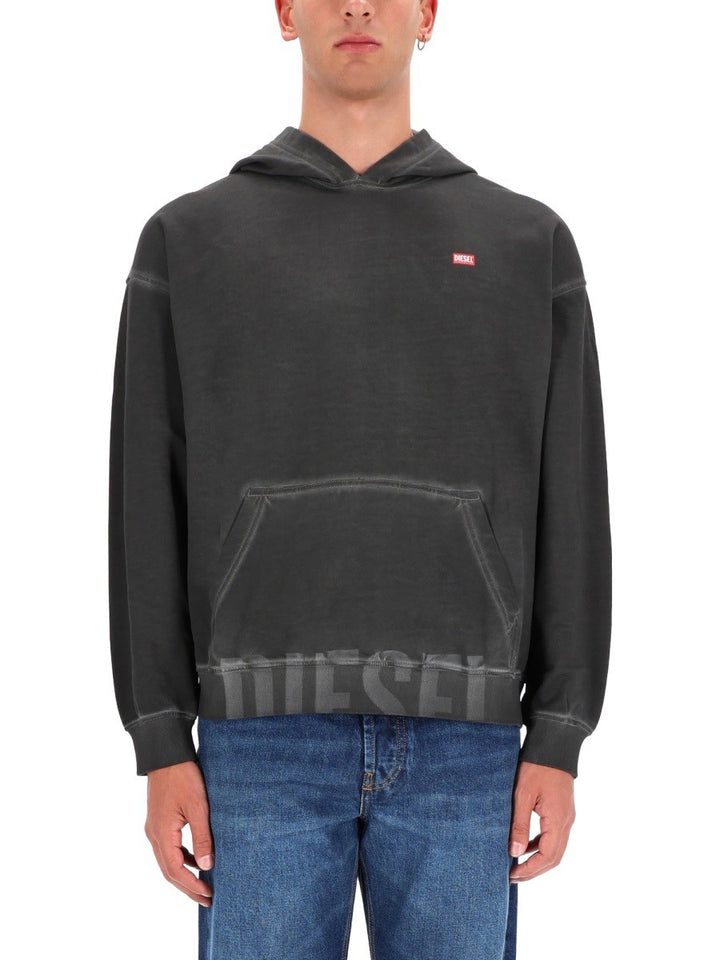 Diesel "S-BOXT-HOOD-T4" SWEATSHIRT