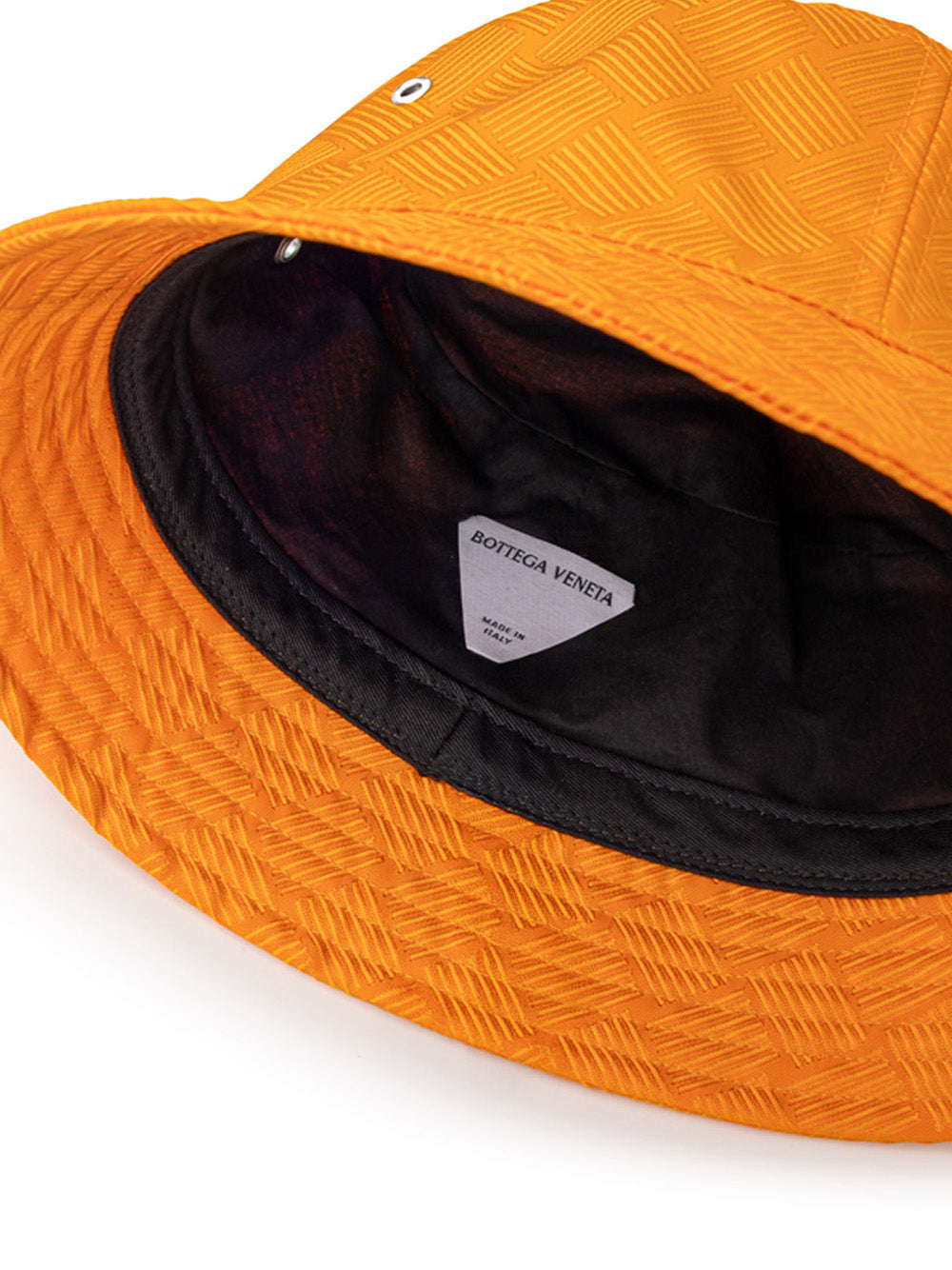 Bottega Veneta Orange Intrecciato Jacquard Bucket Hat – Siebentaschen