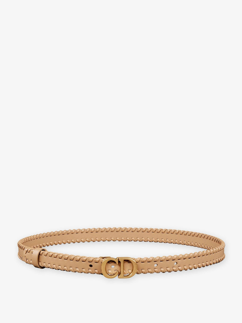 Dior Saddle leather belt