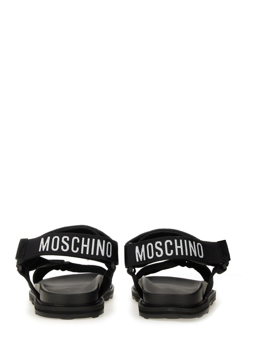 Moschino SANDAL WITH LOGO