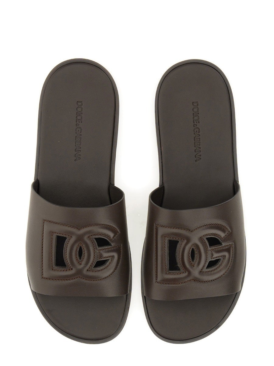 Dolce & Gabbana SANDAL WITH LOGO