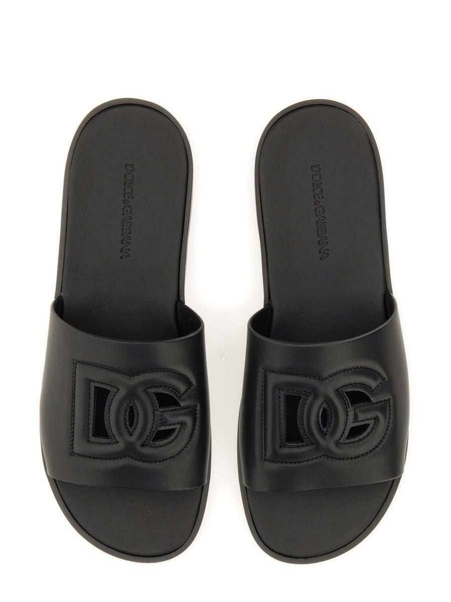 Dolce & Gabbana SANDAL WITH LOGO