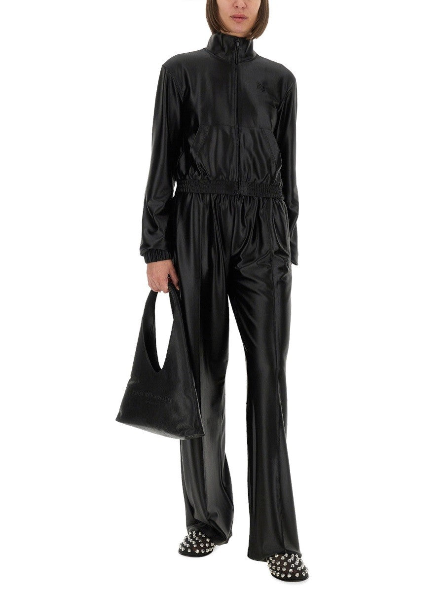 Alexander Wang SATIN FAILLE SPORT PANTS