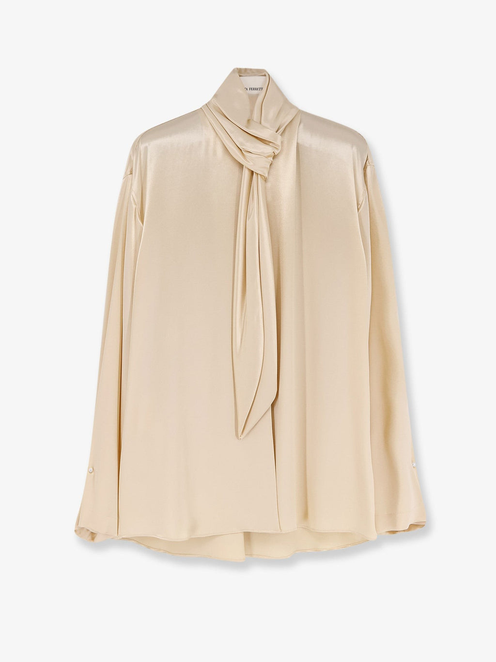 alberta ferretti Satin shirt