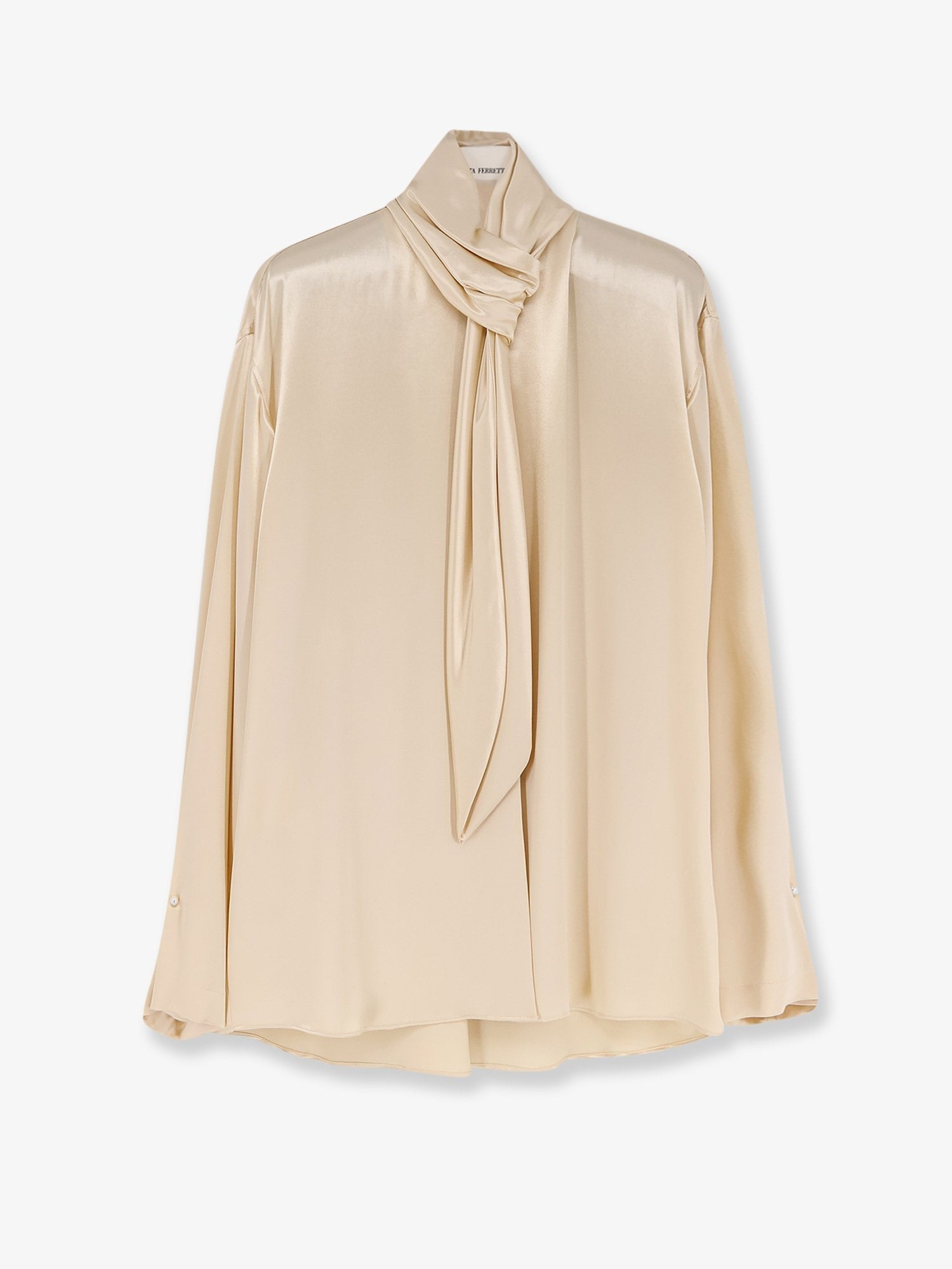 alberta ferretti Satin shirt