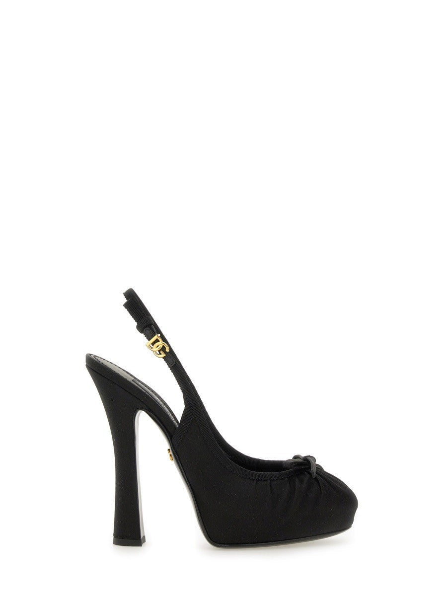 Dolce & Gabbana SATIN SLINGBACK