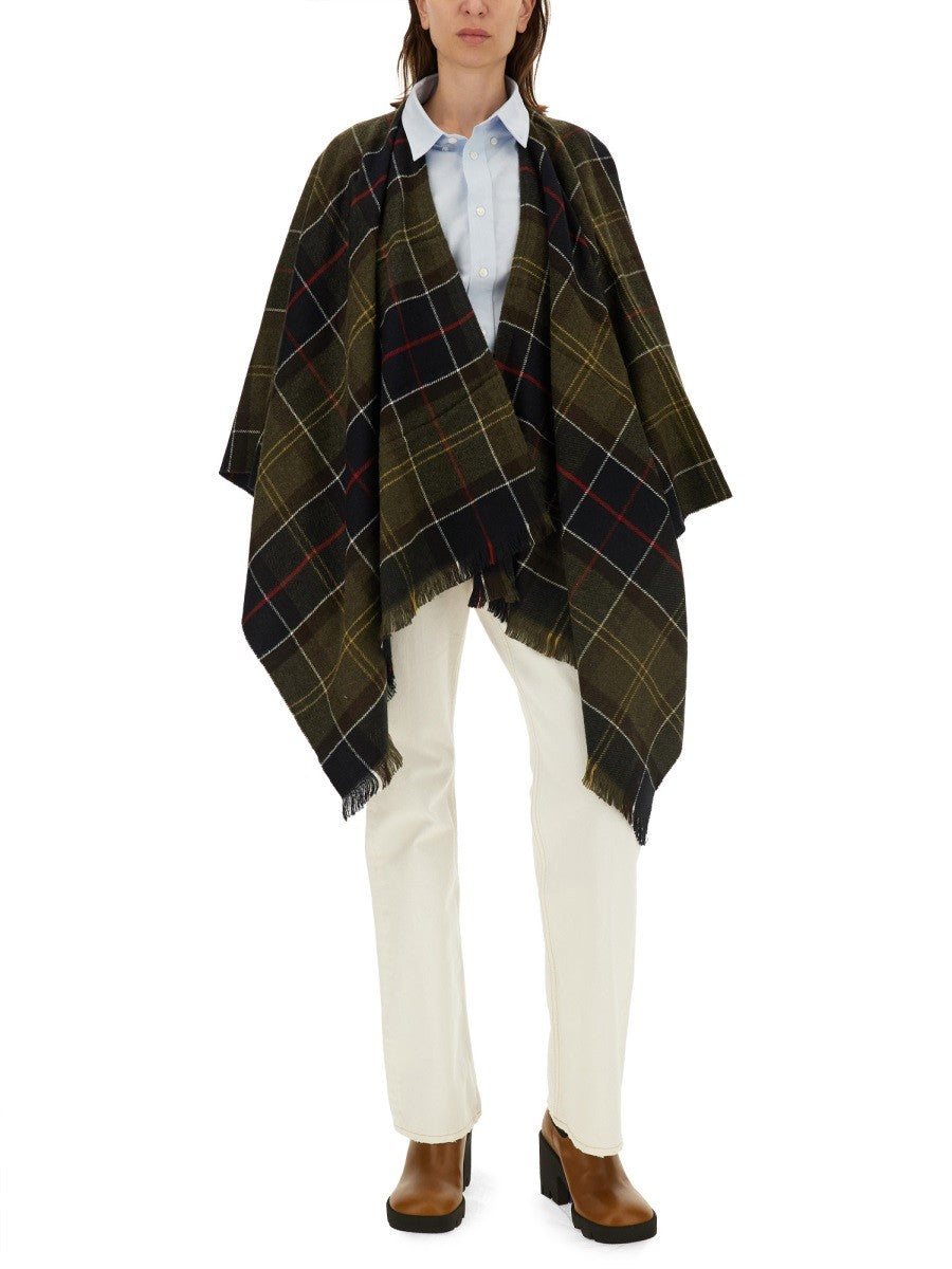 BARBOUR STAFFIN TARTAN CAPE