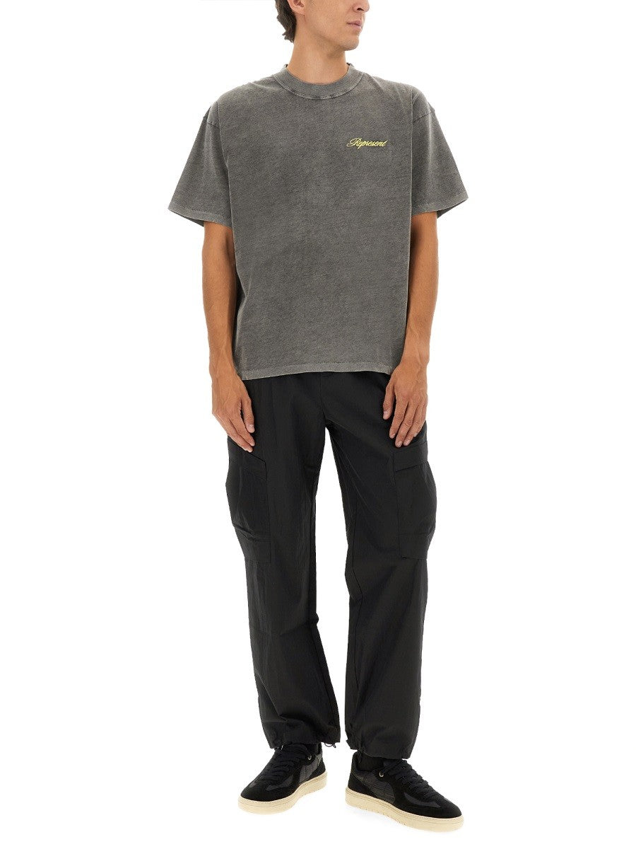 Represent SCRIPT LOGO T-SHIRT