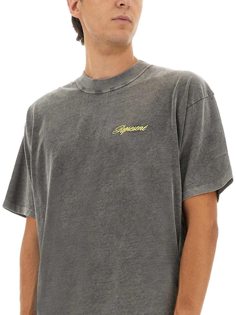 Represent SCRIPT LOGO T-SHIRT