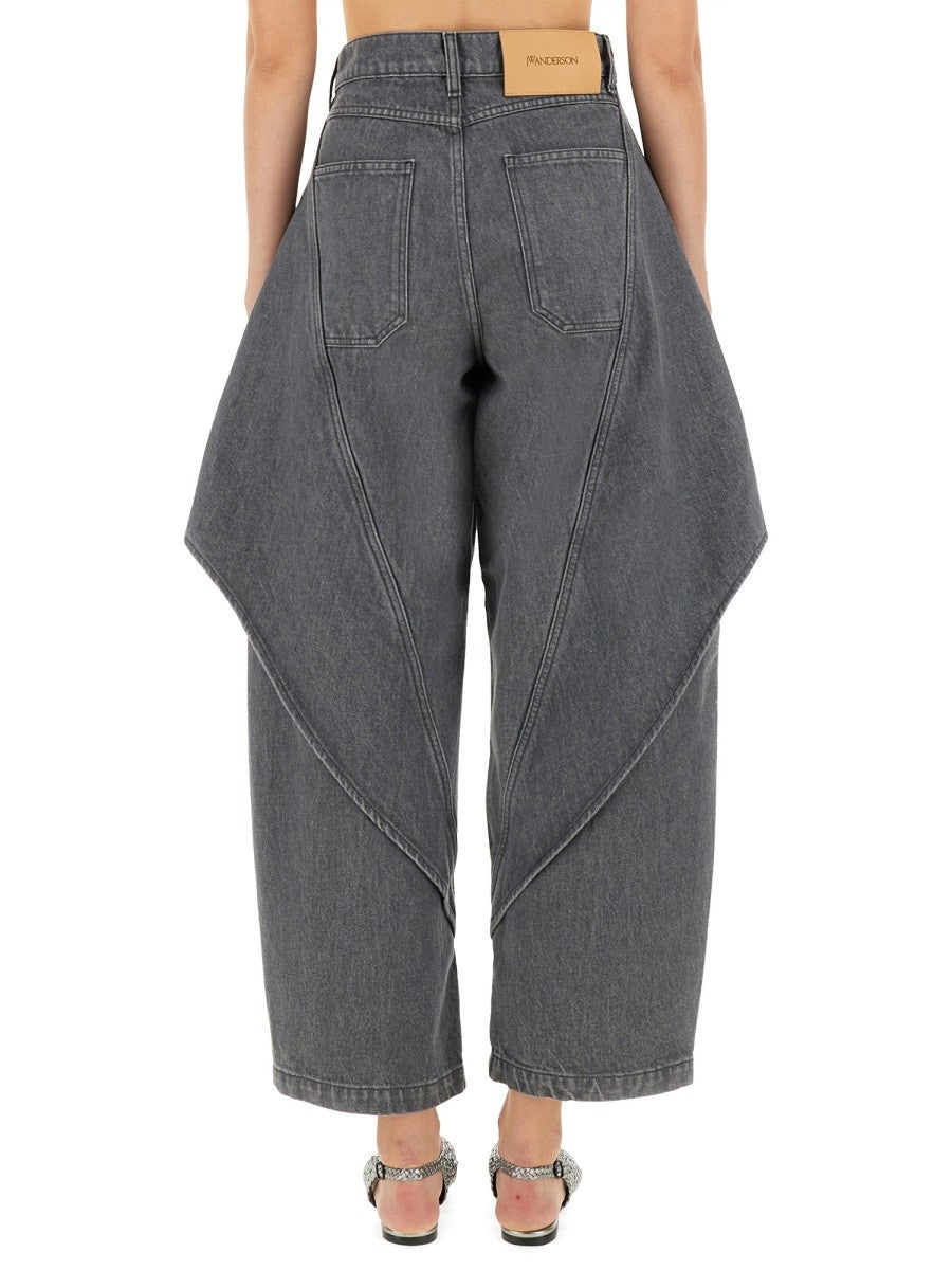 jw anderson "SCULPTURAL" JEANS