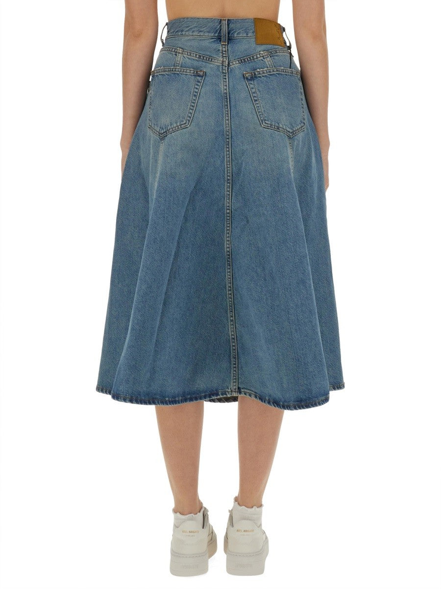 Haikure "SERENITY" MIDI SKIRT