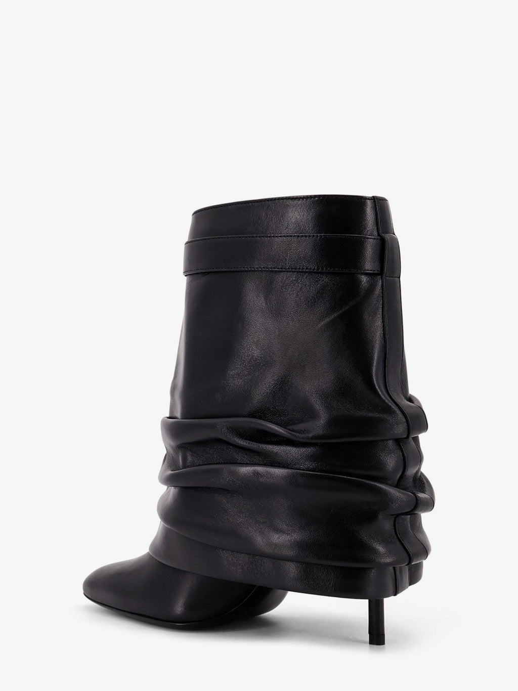 Givenchy Shark Lock Stiletto leather ankle boots