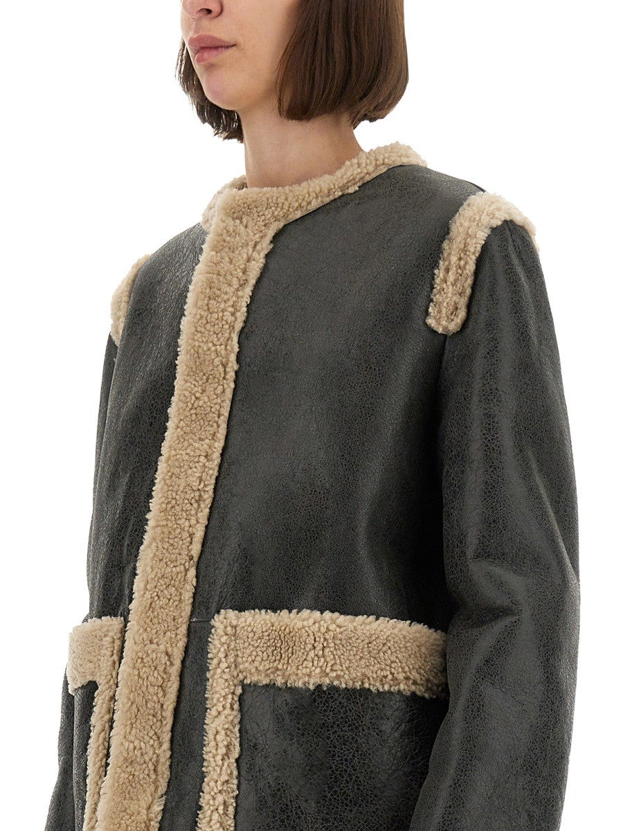 MM6 MAISON MARGIELA SHEARLING JACKET