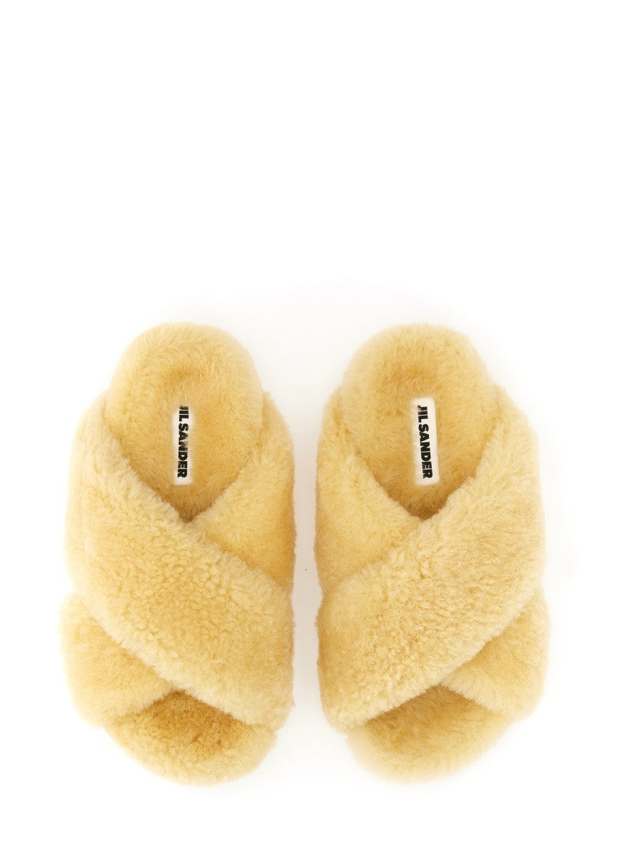 shearling-sandal