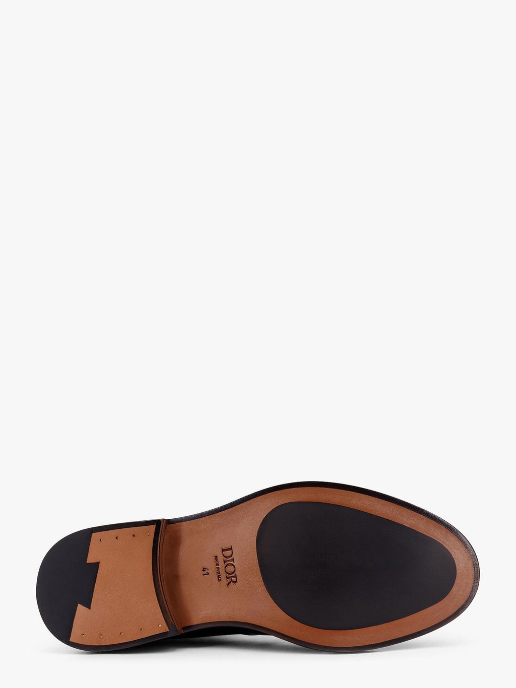 Dior Shiny leather boots with engraved logo on the side