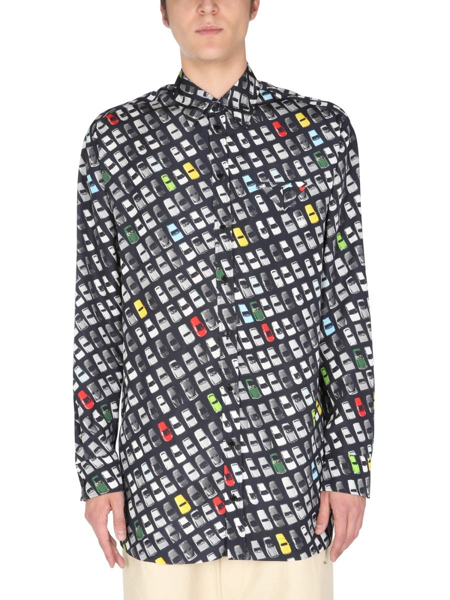 Bottega Veneta SHIRT WITH ALLOVER PRINT