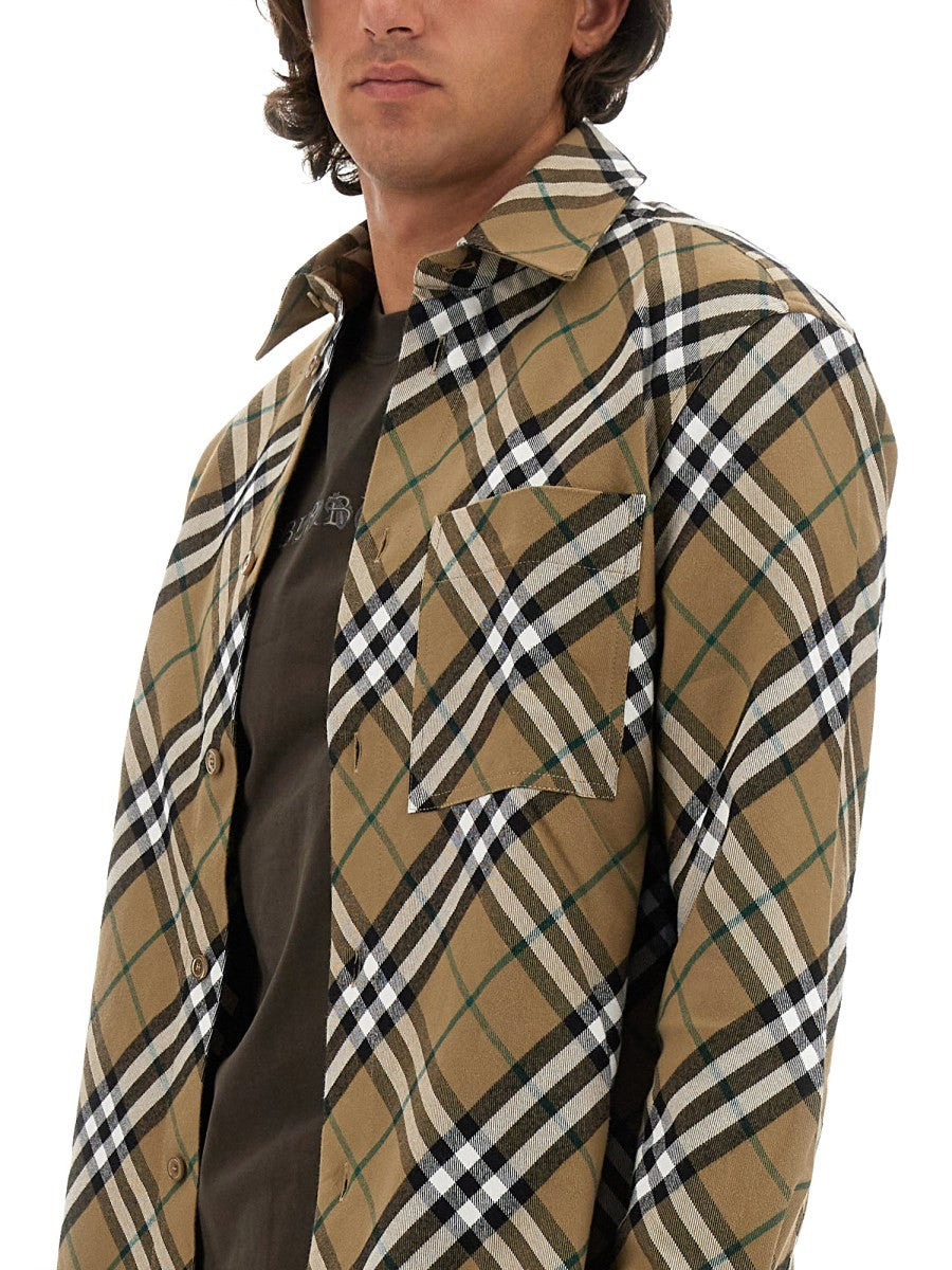 Burberry SHIRT WITH CHECK PATTERN