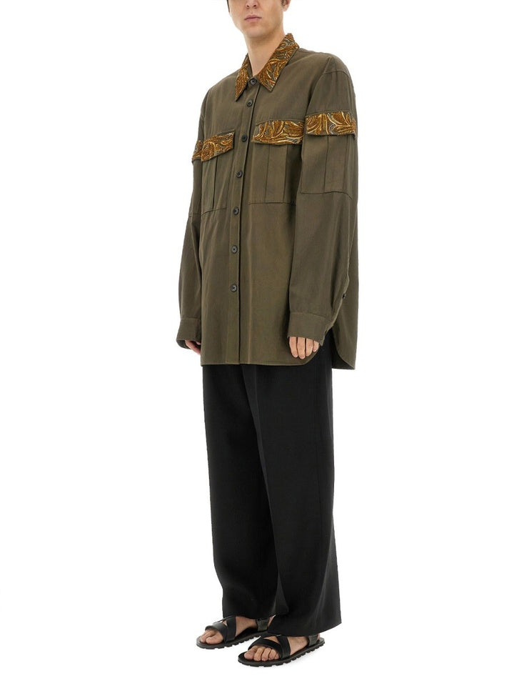 Dries Van Noten SHIRT WITH EMBROIDERY