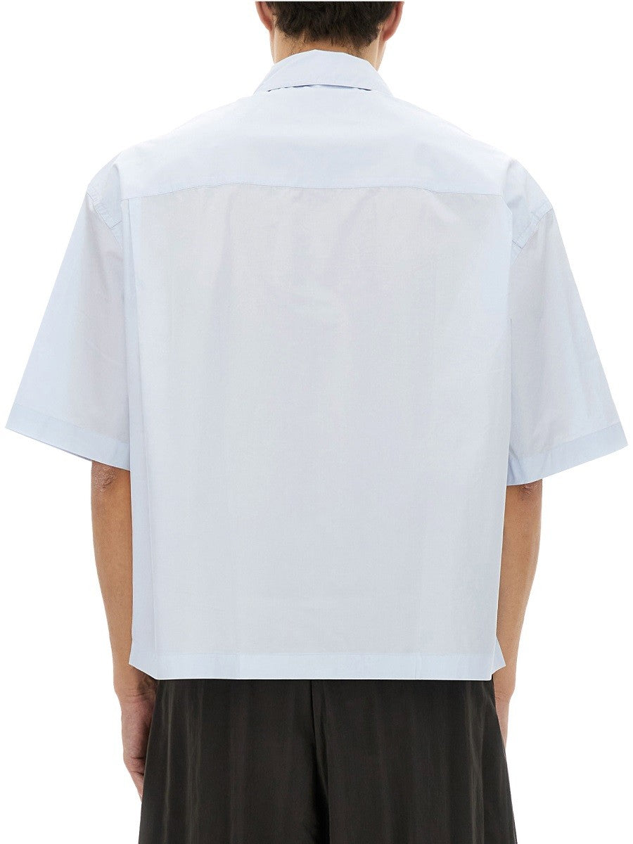 STUDIO NICHOLSON SHORT-SLEEVED BOXY SHIRT