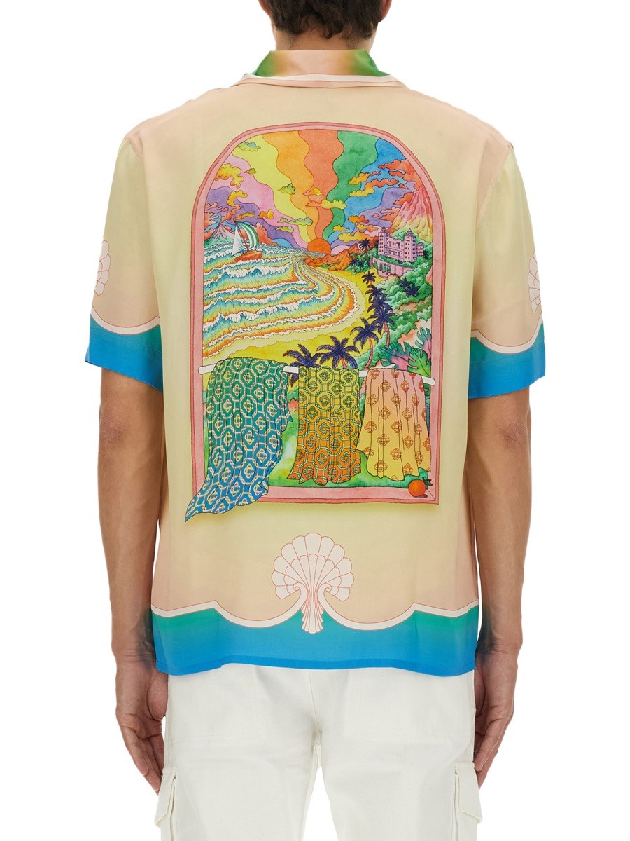 CASABLANCA SHORT-SLEEVED SHIRT