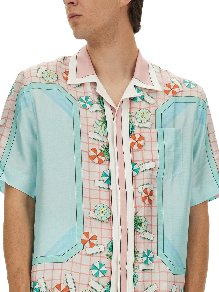CASABLANCA SHORT-SLEEVED SHIRT