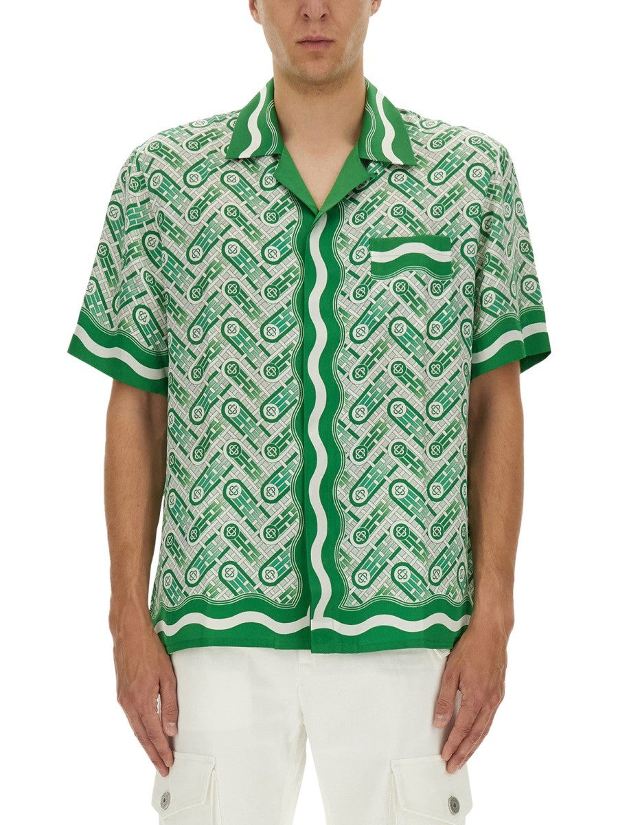 CASABLANCA SHORT-SLEEVED SHIRT
