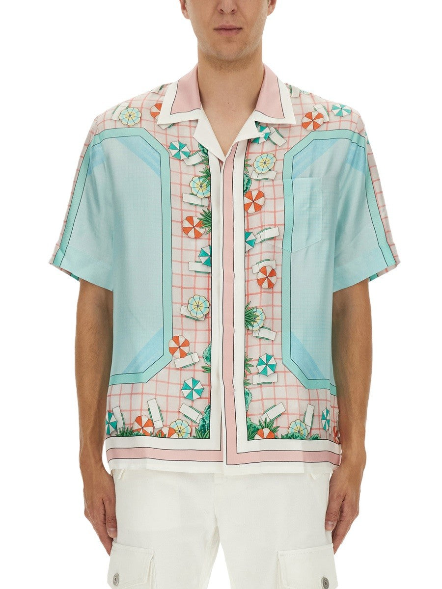 CASABLANCA SHORT-SLEEVED SHIRT