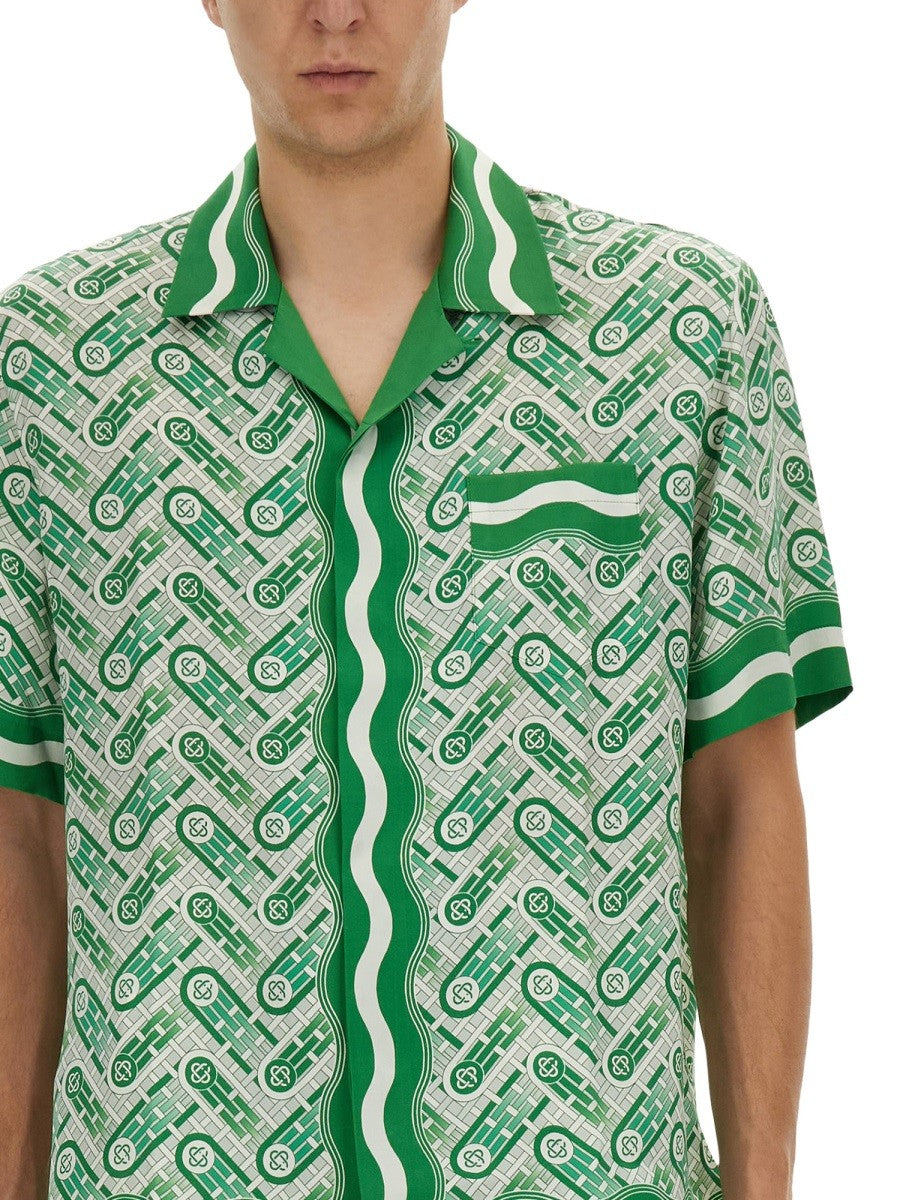 CASABLANCA SHORT-SLEEVED SHIRT
