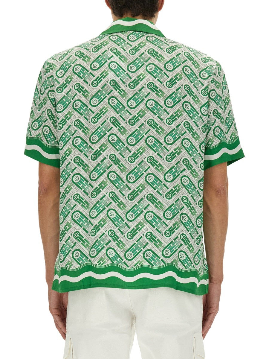 CASABLANCA SHORT-SLEEVED SHIRT