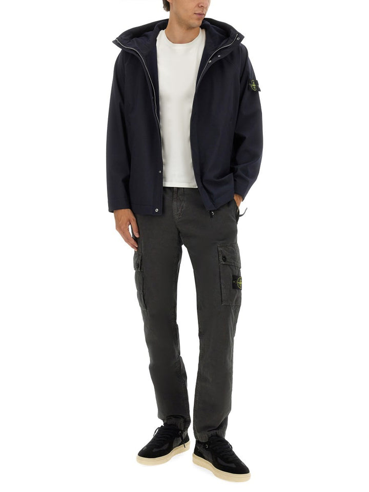 Stone Island SHORT SOFT SHELL PARKA