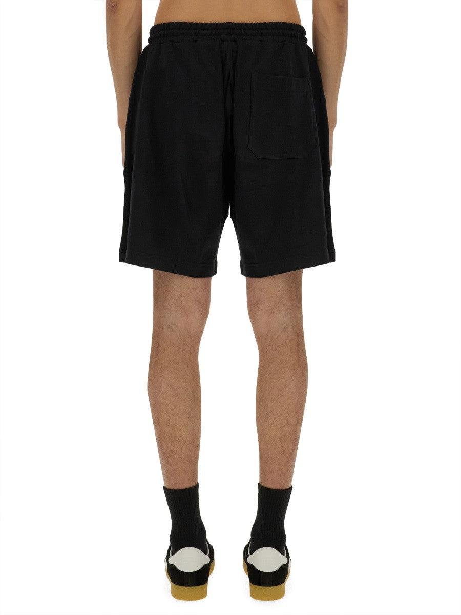 msgm SHORTS WITH MICRO LOGO