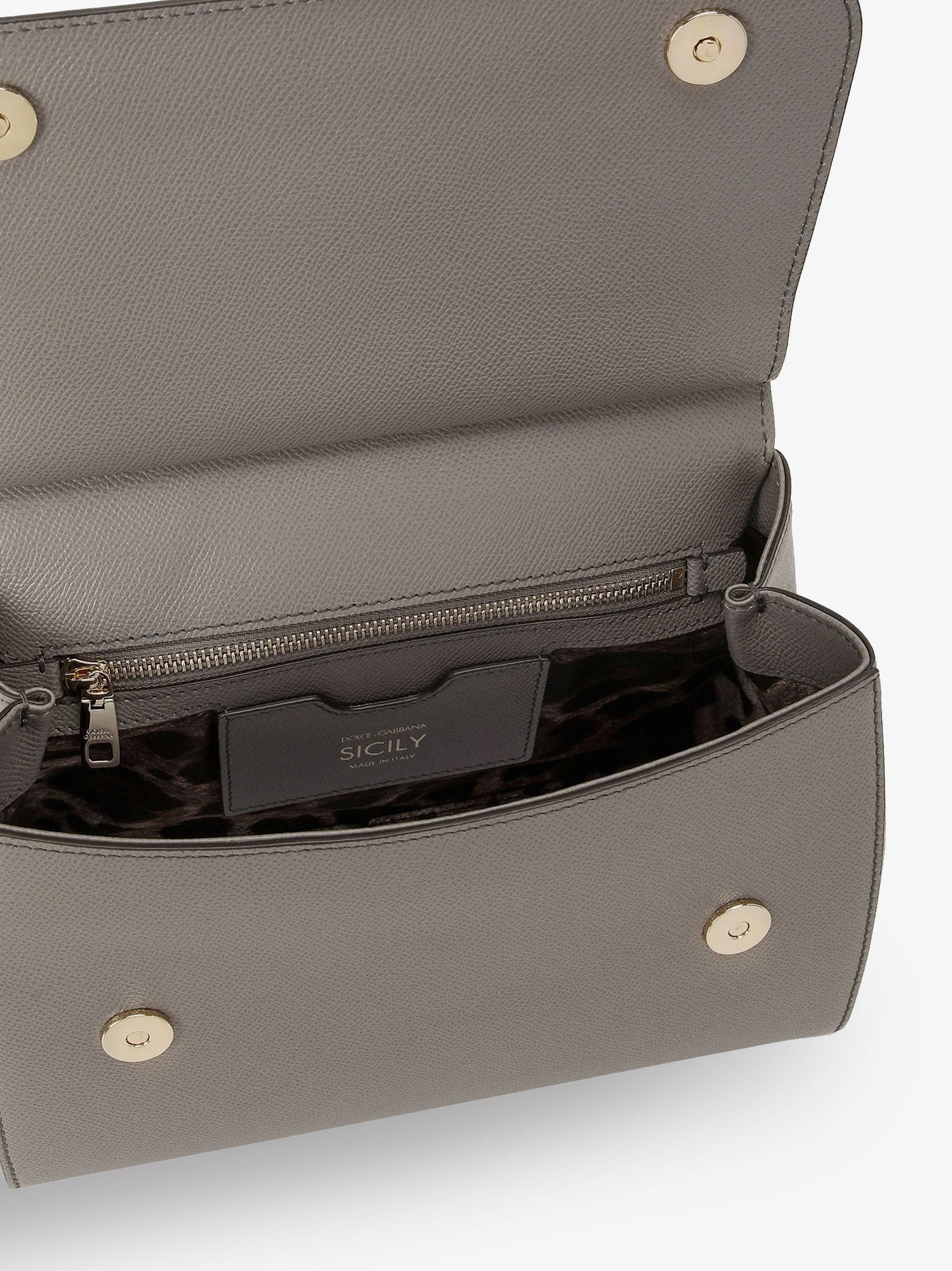 Dolce & Gabbana Sicily leather crossbody bag