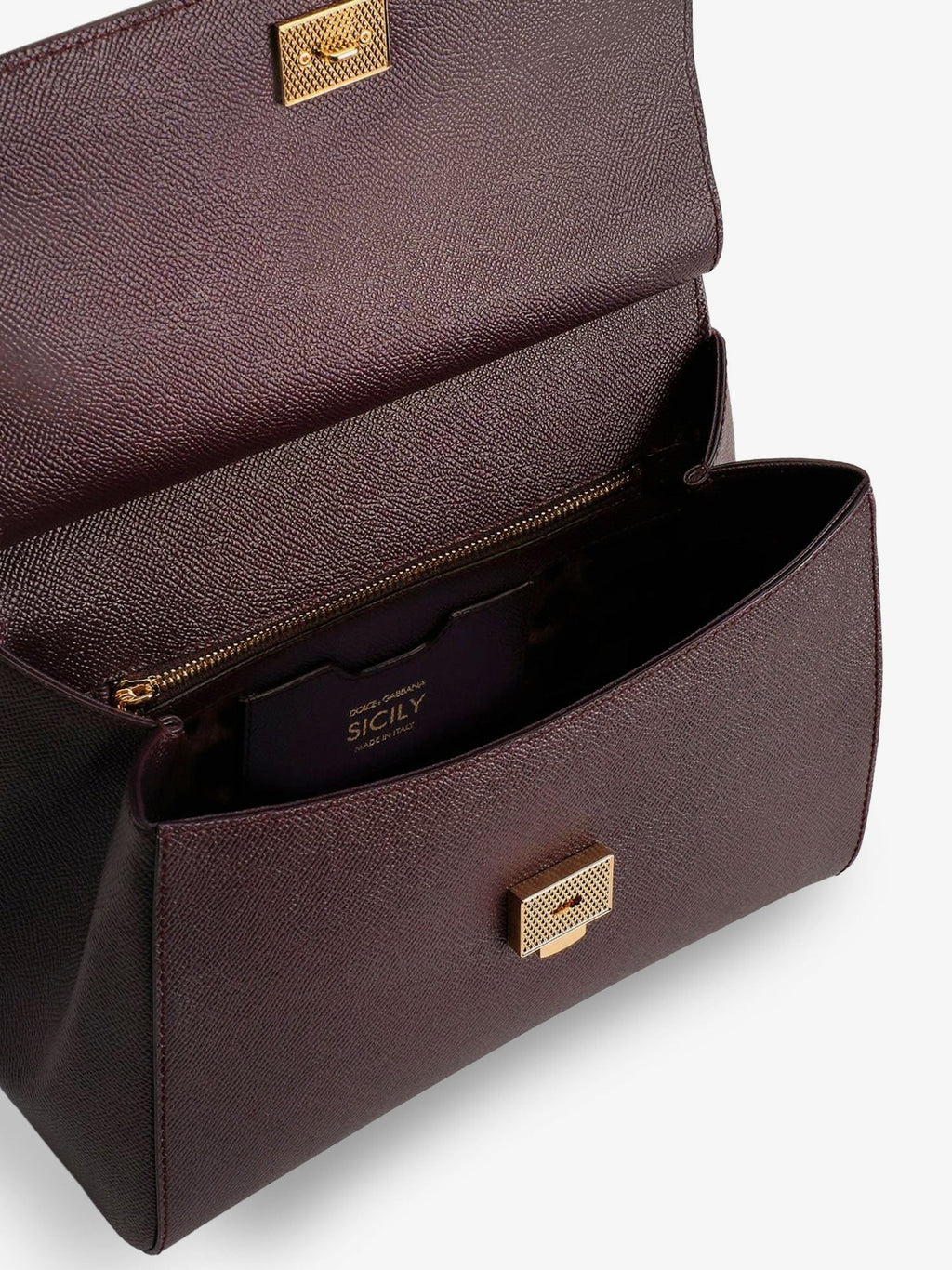 Dolce & Gabbana Sicily leather shoulder bag