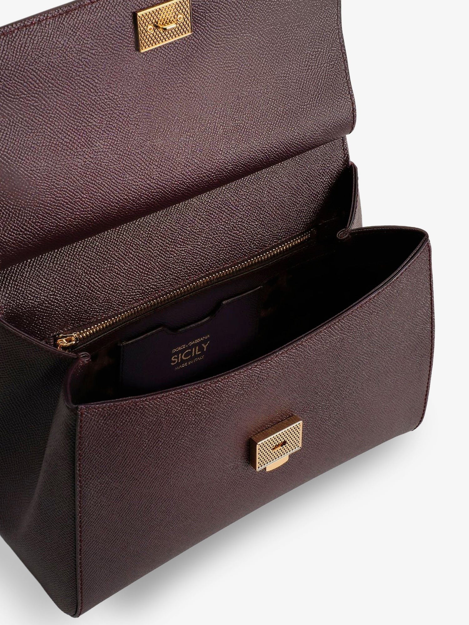 Dolce & Gabbana Sicily leather shoulder bag