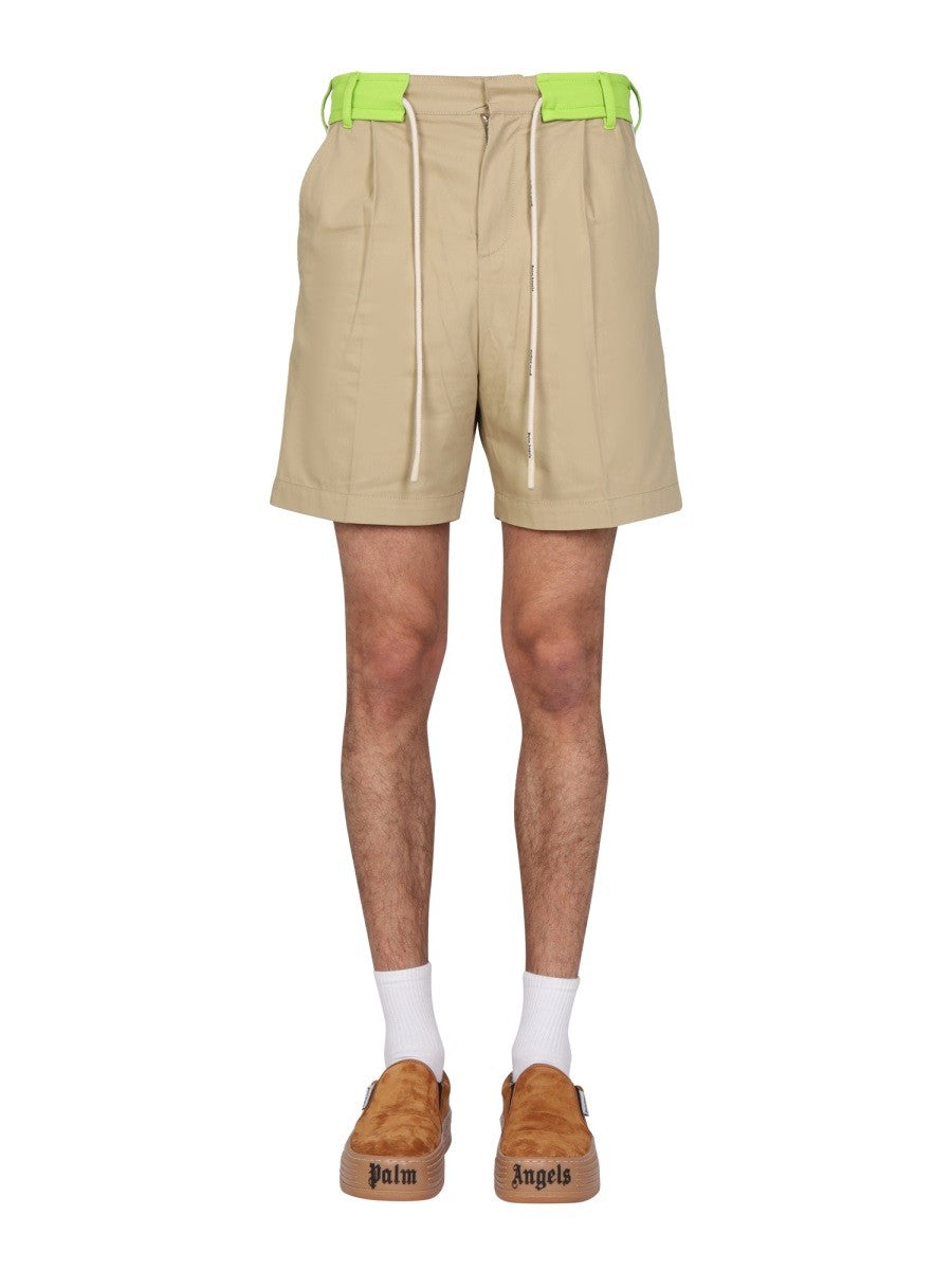 Palm Angels SIDE BAND BERMUDA SHORTS