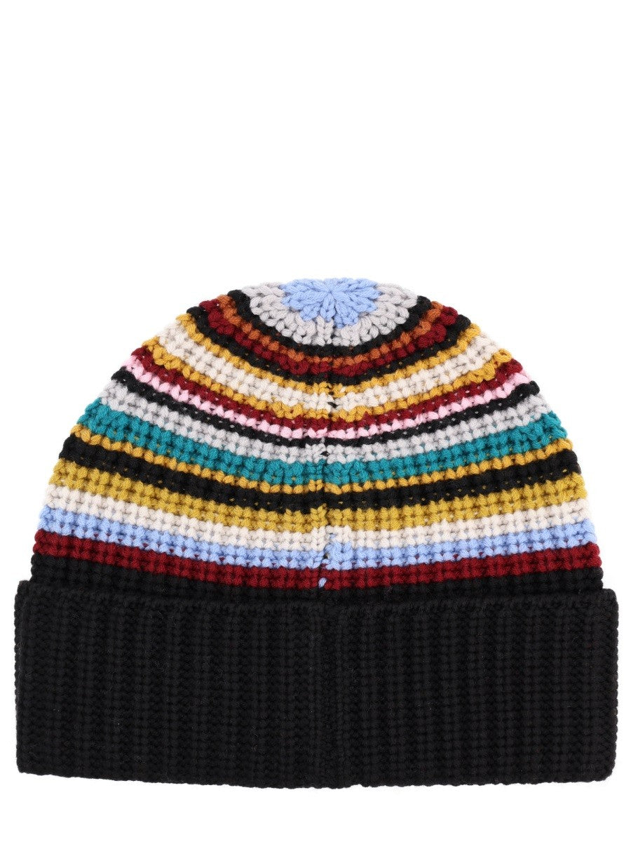 PAUL SMITH "SIGNATURE STRIPE" BEANIE