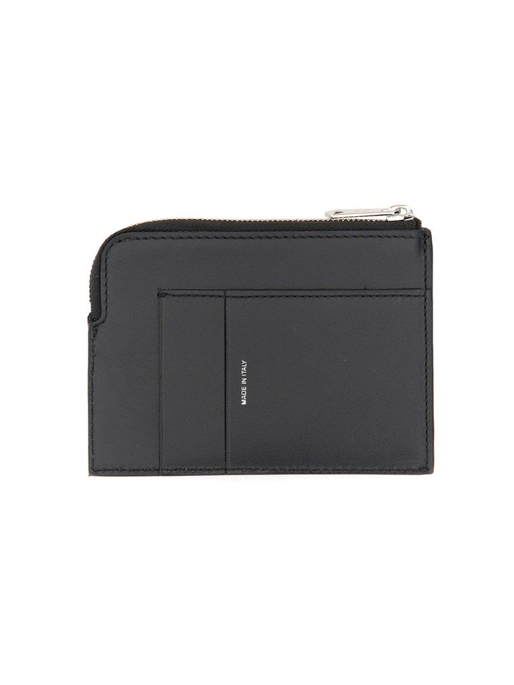 PAUL SMITH SIGNATURE STRIPE ZIPPER WALLET